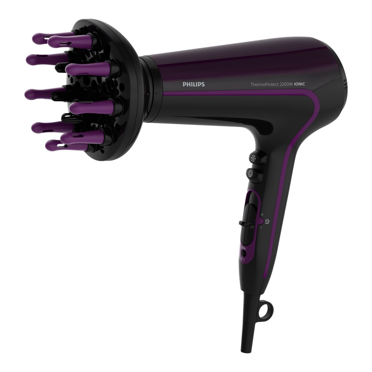 Hot and cold outlet hair dryer philips