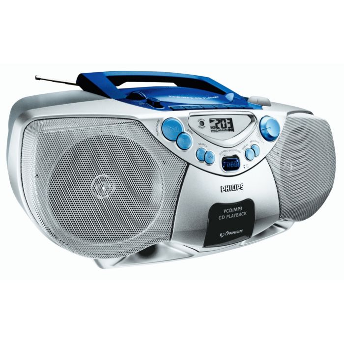 MP3-CD's afspelen met Dynamic Bass Boost