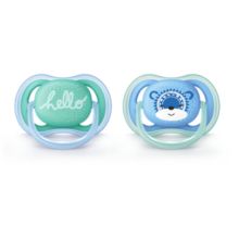 ultra air pacifier 6-18m, 2 pack