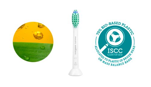 Fabricado con plástico con un 70 % de base biológica**