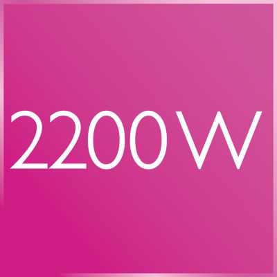 Profesional de 2200 W para resultados de peluquería perfectos