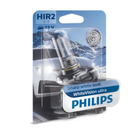 Philips WhiteVision ultra: luci alogene bianche alla moda