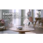 Die komplette Einzelmilchpumpe