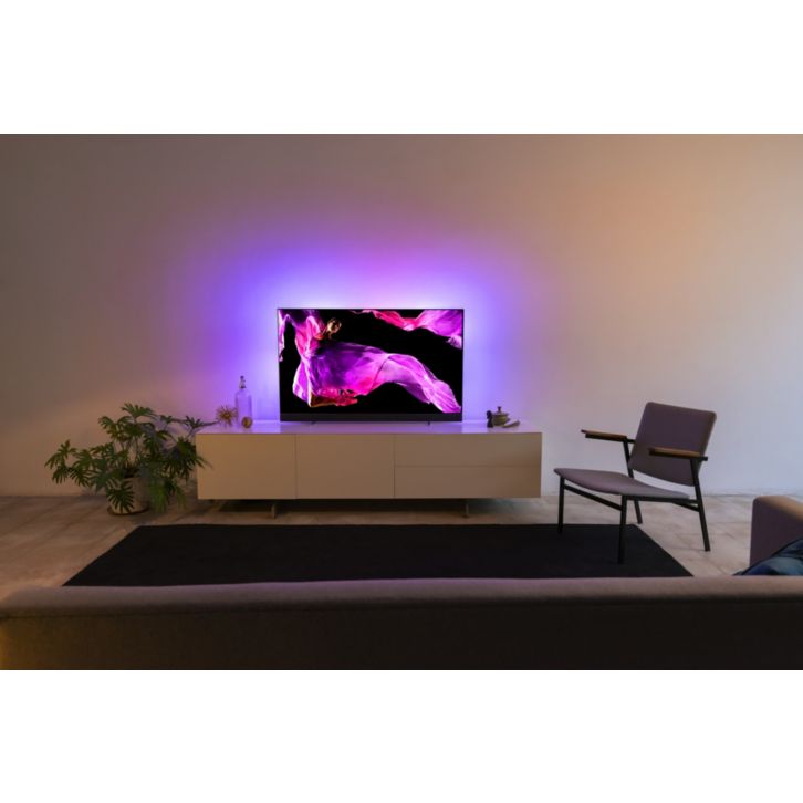 OLED+ 4K TV sound by Bowers & Wilkins