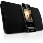 Enjoy music from your iPod/iPhone