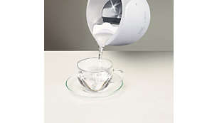 Double action filter for clearer drinks and cleaner kettle