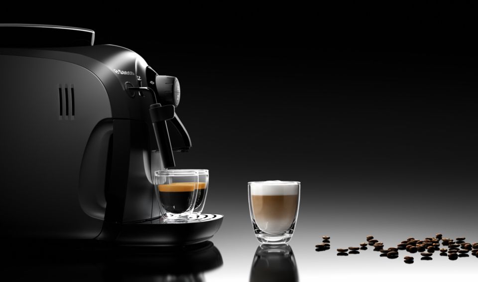 Máquina de Café Philips Saeco Xsmall Black Focus - HD8650/01