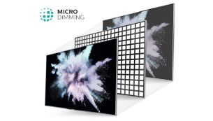 Micro Dimming optimizē televizora kontrastu
