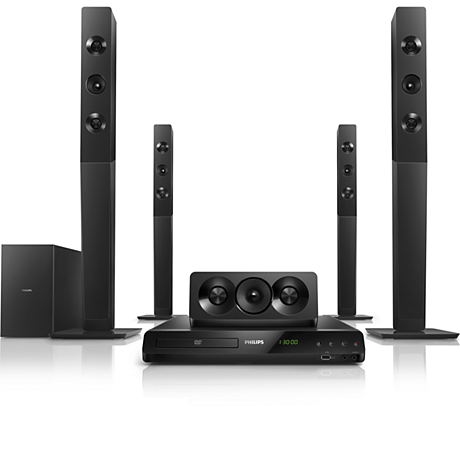 HTD5580/94  5.1 DVD Home theater