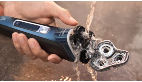 Se abre con un toque para una limpieza sencilla