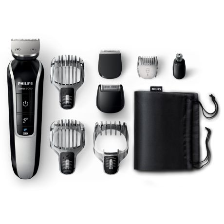 QG3362/23 Multigroom series 5000 أداة التشذيب للعناية بكل الجسم 8 في 1