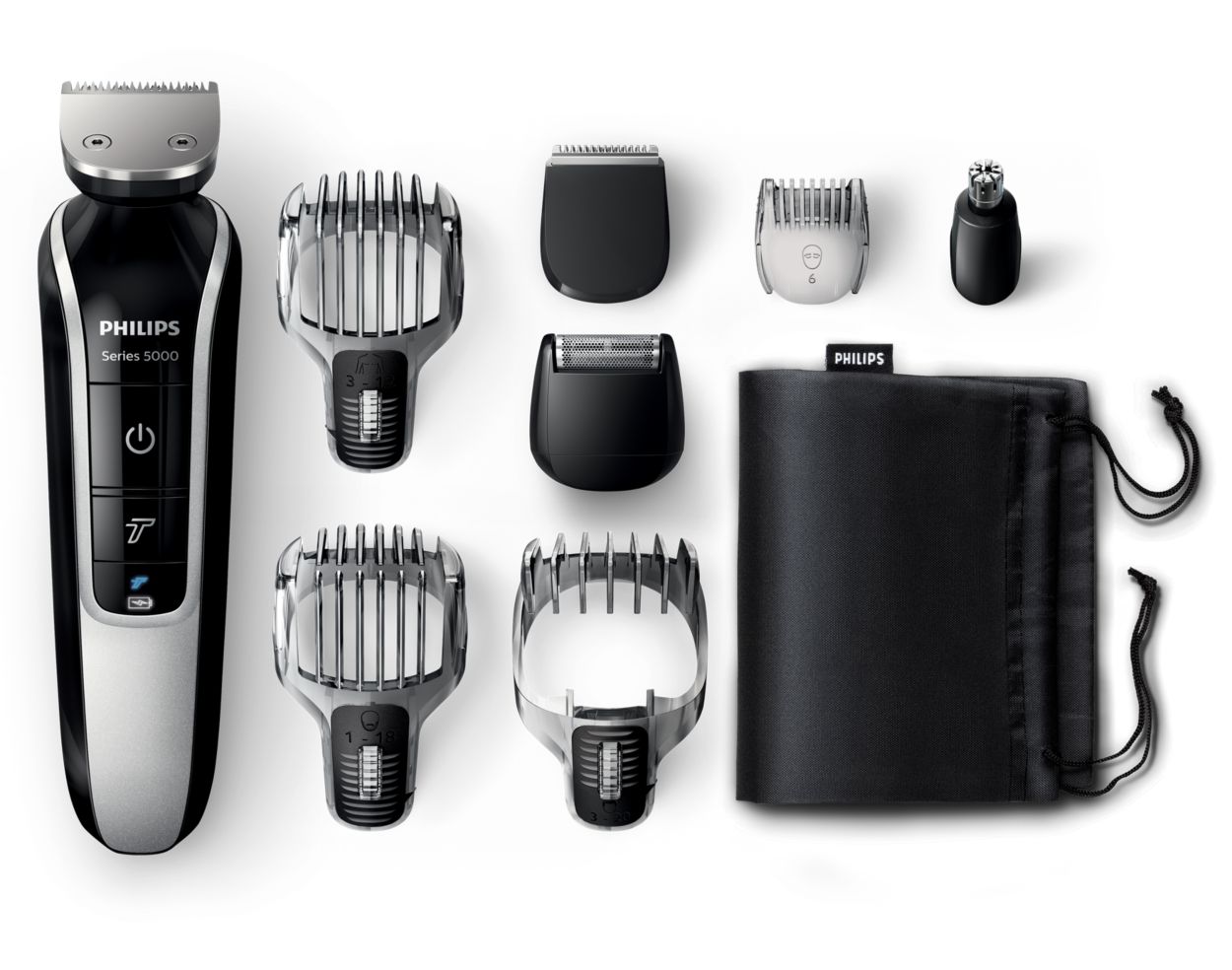 All-in-one beard, hair and body trimmer