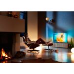 4K UHD ултратънък LED телевизор, работещ с Android