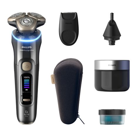 XP9402/27  Shaver S9000 Prestige SP9840/31 Wet & dry electric shaver, Series 9000