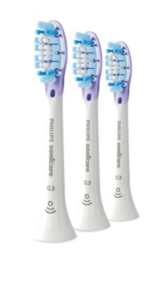 G3 Premium Gum Care Standard sonic toothbrush heads HX9053/24 | Sonicare