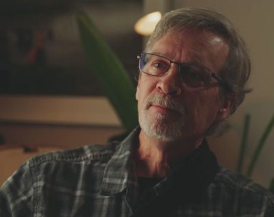 Marty explaining his experience as a cancer patient