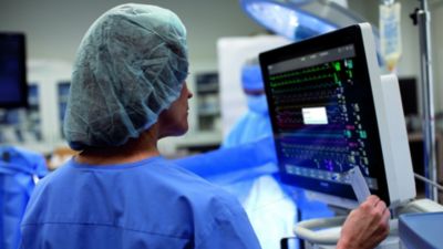 Monitoraggio parametri vitali con sistema Philips IntelliVue 