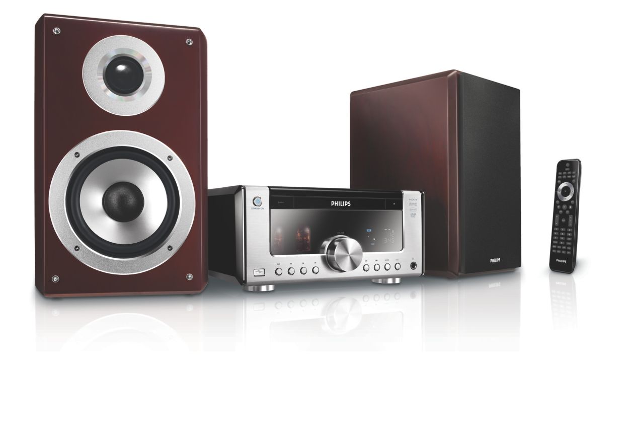 Philips MCM760 Hi-Fi Stereo Micro System & Phillips FWB