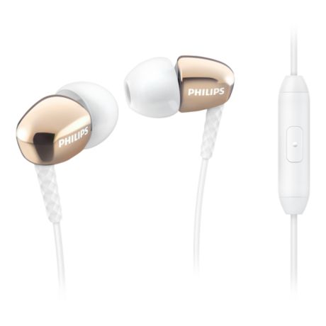 SHE3905GD/00  In-ear-hörlurar med mikrofon