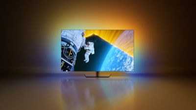 Philips Ambilight TV OLED809 front view