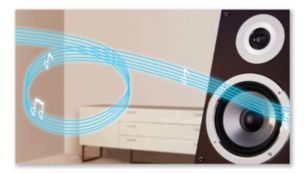 Výkonný Hi-Fi zvuk na naplnenie vašej miestnosti