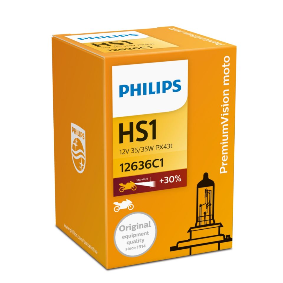 Light bulb HS1 PX43T 12V 35/35W white Osram -  - motorcycle  store