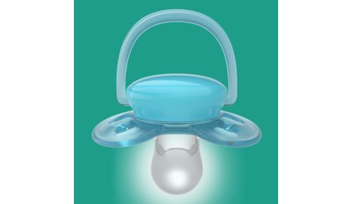 Textured, silky teat for soothing comfort