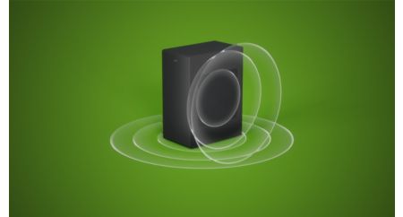 Kablosuz subwoofer ile 5.1.2 kanal