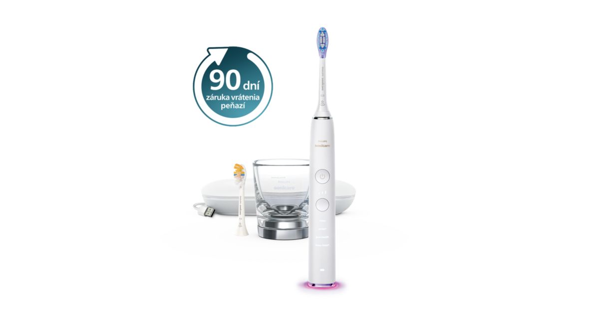 Philips Sonicare 9400 DiamondClean Sonická zubná kefka s aplikáciou a nabíjací pohárik HX9917/88 - hlavný produktový obrázok Philips