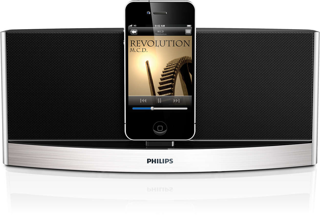Bucuraţi-vă de muzică cu dispozitivul dvs. iPod/iPhone