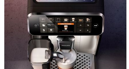 Philips 5400 EP5447/90 Coffee Machine  Espresso machine, Automatic coffee  machine, Automatic espresso machine