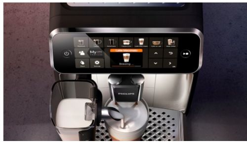 Macchina da caffe e cappuccino philips serie 5400 lattego automatica con  macine in ceramica e filtro EP5441/50 - IdeaLuceStore