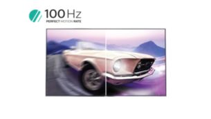 100 Hz PMR for sharp moving images