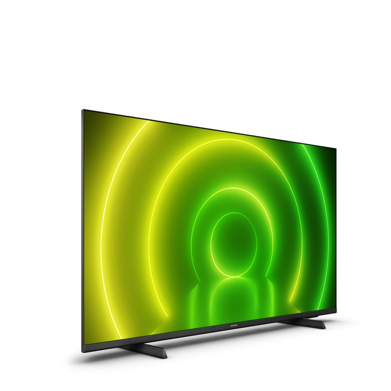 PHILIPS - 【中古】曲面 4K ウルトラ HD 【PHILIPS】 7100 series 4K Ultra Slim TV powered by Android TV