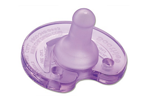Wee Soothie pacifier, notched, natural scent 