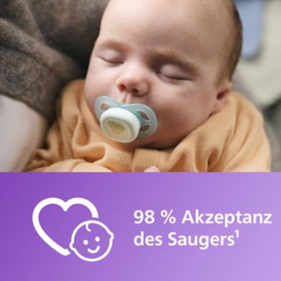 Beruhigung von Neugeborenen ab Tag 1