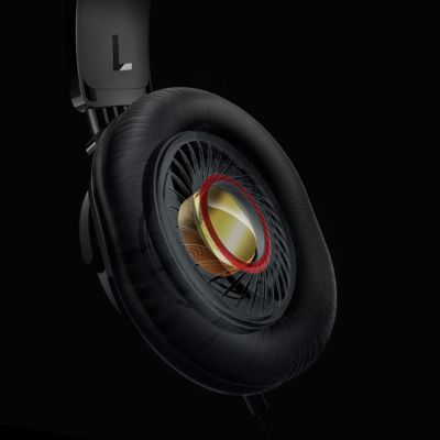 Powerful 32-mm neodymium speakers deliver clear, natural sound