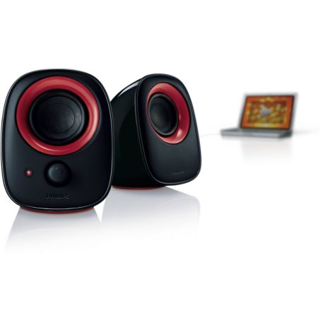 SPA2210R/10  SPA2210R Notebook USB speakers