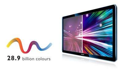 28.9 billion colours for brilliant natural images