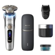 i9000 Prestige Ultra El. brivnik za mokro in suho britje s SkinIQ Pro