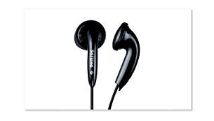 2 sets of earphones included for personal enjoyment