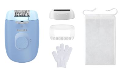 Philips Philips Epilator Series 4000 Epilator met snoer BRE247/00 aanbieding