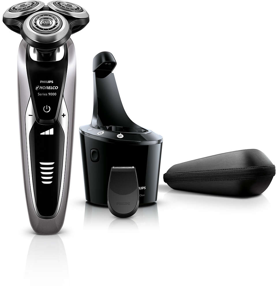Philips Series 9000 Wet & Dry Electric Shaver S9531/31 SmartClean & Beard Styler 