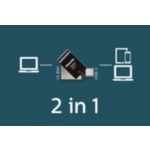 Εύκολη χρήση, δύο υποδοχές