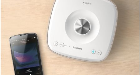 Play music in one room wirelessly via Bluetooth