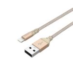 Premium braided Lightning cable aluminum connector