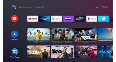 Android TV intégré