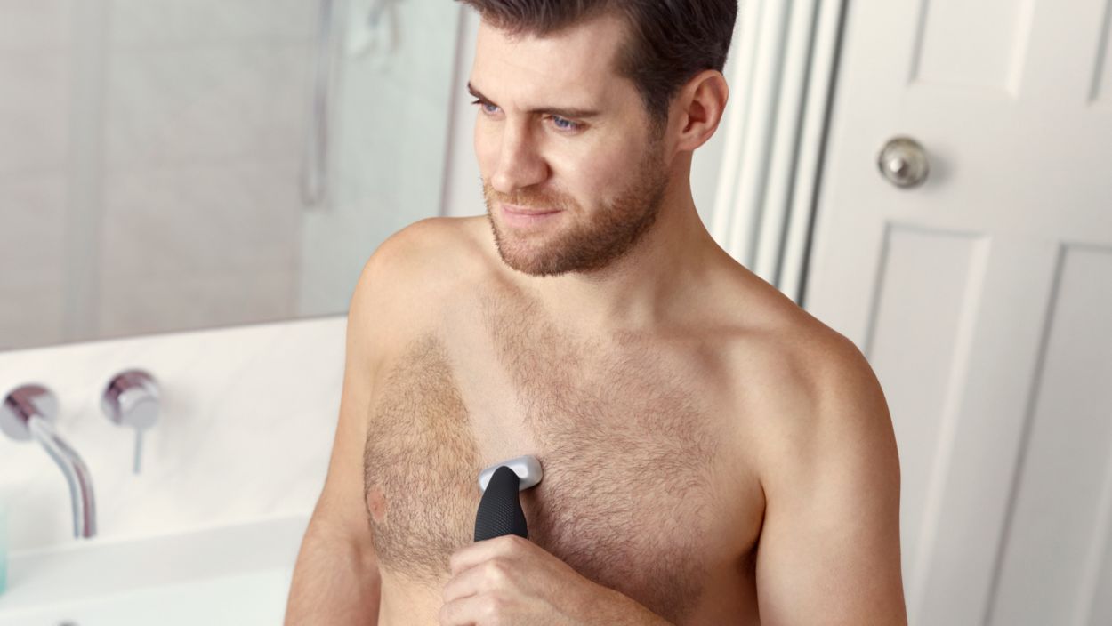 How to shave your chest hair
