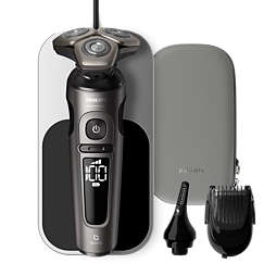 Shaver S9000 Prestige SkinIQ ile Islak ve Kuru Elektrikli tıraş makinesi