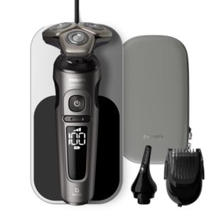Shaver S9000 Prestige Kunnostettu sähköparranajokone märkä- ja kuiva-ajoon